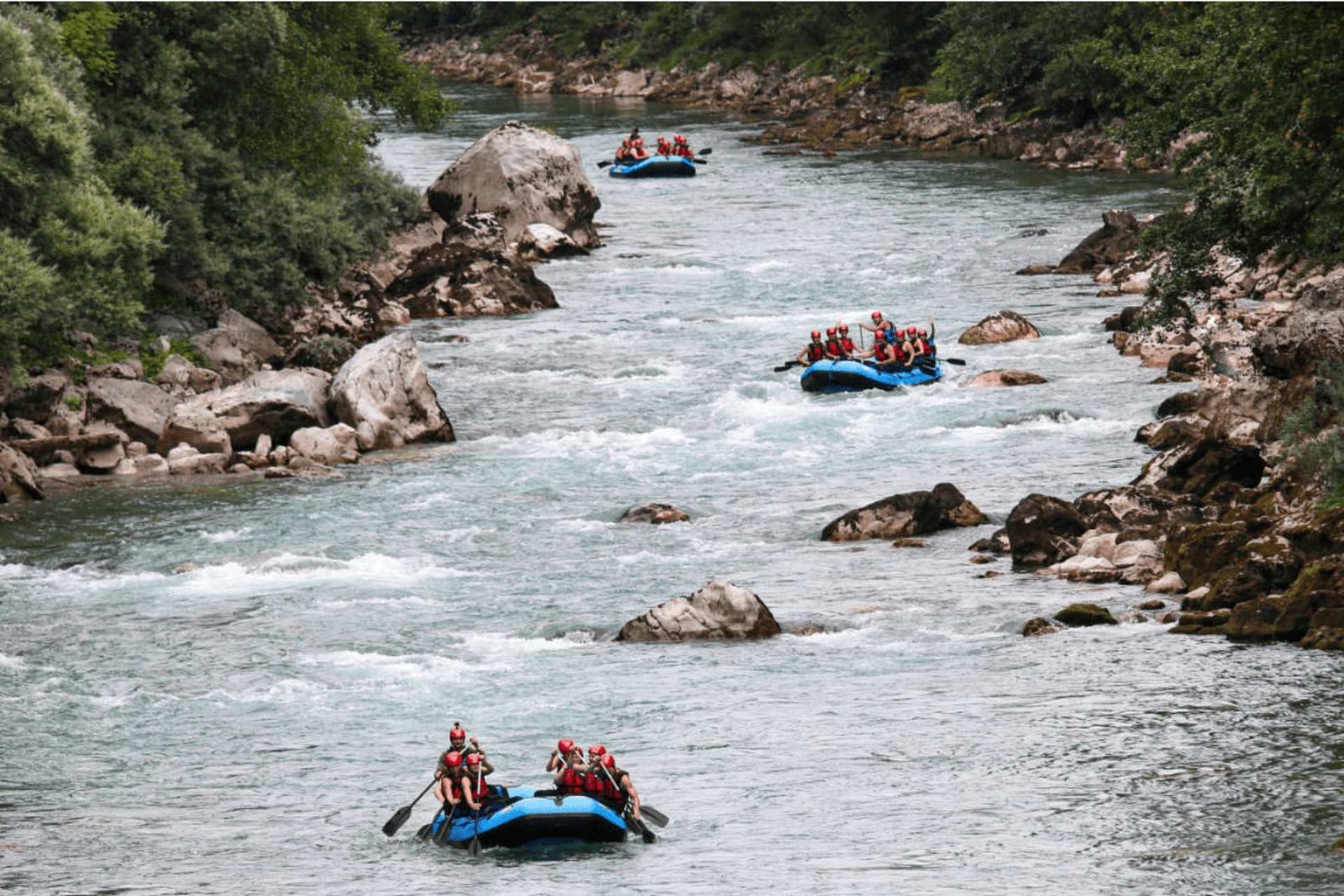 Spring and rafting
