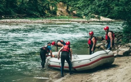 Rafting on the Tara River
