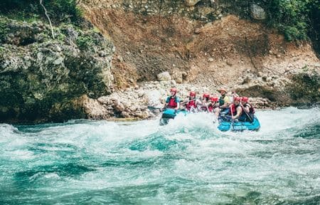 Spring and rafting