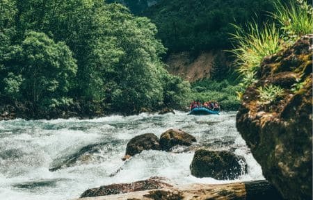 Summer adventure on the river Tara